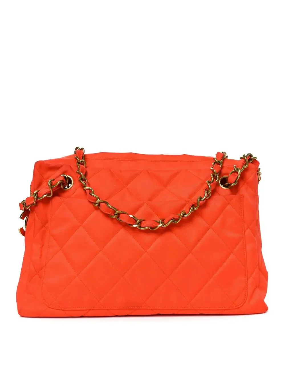 Chanel Quilted Camera Case Orange #286511C19B